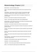 Biotechnology Chapter 2&comma; 2&period;3 Questions With 100&percnt; Correct Answers&comma; &lpar;2024 &sol; 2025&rpar;&comma; Rated A&plus;&period;