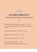 C172 WGU COMPLETE V3 WITH GUARANTEED ACCURATE ANSWERS &vert;VERIFIED