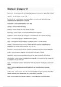 Biotech Chapter 2 Question with Answer for Biotechnology - Download Free A&plus; Grade  PDF