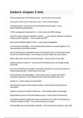 biotech chapter 2 test Question with Answer for Biotechnology - Download Free A&plus; Grade  PDF