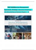 Test bank for service management operations strategy information technology 10th edition by Sanjeev K&period; Bordoloi and Fitzsimmons All Chapters 1-16 Covered
