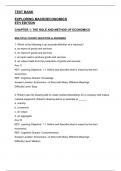 Exploring Macroeconomics&comma; 8th Edition&comma; Sexton - Test Bank - All Chapters Covered