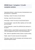 ORGB Exam 1 &lpar;chapters 1-5&rpar; with complete solution