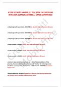ATI OB DETAILED ANSWER KEY TEST BANK 250 QUESTIONS WITH 100&percnt; CORRECT ANSWERS A&plus; GRADE GUARANTEED