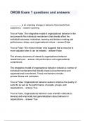 ORGB Exam 1 questions and answers&period;