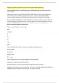 CHA Exam 2 Questions with Correct Answers Latest Update 2025 Already Passed 