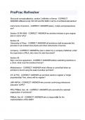 ProPrac Refresher questions and answers&period;