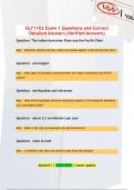 GLY1102 Exam 1 Questions and Correct  Detailed Answers &lpar;Verified Answers