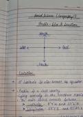 Get Notes of Class 9th Geography Chapter India-Size & Location &period;