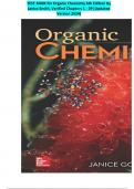 TEST BANK for Organic Chemistry 6th Edition By Janice Smith&comma; Verified Chapters 1 - 29 &lbrack;Updated Version 2025&rsqb;