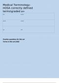 Medical Terminology-HOSA correctly defined termsgraded a&plus; onc&Tab;tumor carcin&Tab;cancer cyt&Tab;cell  Practice questions for this set Terms in this set &lpar;160&rpar;     epitheli&Tab;epithelium hist&Tab;tissue lip&Tab;fat my&Tab;muscle neur&Tab;nerves path&Tab;disease