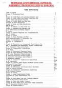 Test Bank&lowbar;Lewis&lowbar;Medical&lowbar;Surgical&lowbar;Nursing&lowbar;11th 2025 Questions With Revised Correct Answers Verified A&plus; Latest Version