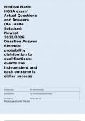 Package deal&colon;&colon;&colon;&colon;HOSA- Medical Math exam practice 