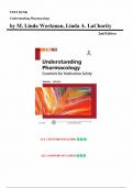 Test Bank for Understanding Pharmacology 2nd Edition by M&period; Linda Workman &vert; All Chapters