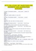 MTTC ESL STUDY SET QUESTIONS AND ANSWERS 100&percnt; GUARANTEED SUCCESS&period;         