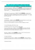 CPL - AIR LAW - QUIZ COMPILATION UPDATED  QUESTIONS 1-50 AND CORRECT ANSWERS GRADED A&plus; 