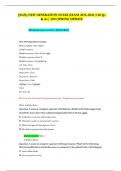 &lpar;NGN&rpar; NEW GENERATION NCLEX EXAM 2025-2026&vert;150 Qs & As&vert; 2025 SPRING UPDATE