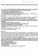 Virtual ATI PN Capstone Orientation Exam with verified graded A&plus;question and answers 