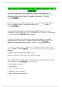 CPL 120 EXAM 3UPDATED QUESTIONS AND ACCURATE ANSWERS
