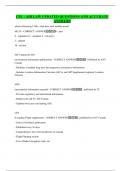 CPL - AIR LAW UPDATED QUESTIONS AND ACCURATE ANSWERS