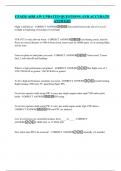 CPAER AIRLAW UPDATED QUESTIONS AND ACCURATE ANSWERS