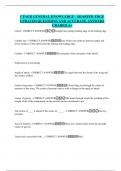 CPAER GENERAL KNOWLEDGE - SHARPER EDGE  UPDATED QUESTIONS AND ACCURATE ANSWERS  GRADED A&plus; 