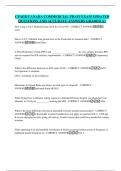 CPAER CANADA COMMERCIAL PILOT EXAM UPDATED QUESTIONS AND ACCURATE ANSWERS