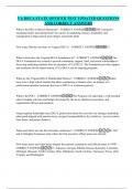 VA DECA STATE OFFICER TEST UPDATED QUESTIONS AND CORRECT ANSWERS