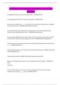 C779 Web Development Questions and Correct Answers