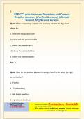 ESP CCI practice exam Questions and Correct  Detailed Answers &lpar;Verified Answers&rpar; &vert;&vert;Already  Graded A&plus;&vert;&vert;Newest Version