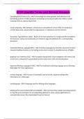 C779 Ucertify Terms and Correct Answers