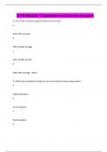 C779 Module 7 Questions and Correct Answers