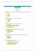 NURS 6551 Week 11 Quiz- Latest 2025&sol;2026 Update with Solutions  100&percnt; Verified 