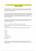 LDR - 302S ORGANIZATIONAL CULTURE &lpar;SNCOA TEST 2&rpar; QUESTIONS WITH COMPLETE ANSWERS&excl;&excl;