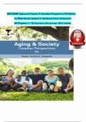TEST BANK Aging and Society A Canadian Perspectives 9th Edition  by Mark Novak&comma; Herbert C&period; Northcott&comma; Karen Kobayashi   All Chapters 1 &ndash; 20&vert;Questions with Answers 100&percnt; Verified