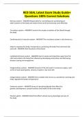 RED SEAL Latest Exam Study Guide&plus; Questions 100&percnt; Correct Solutions