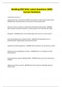 Welding RED SEAL Latest Questions 100&percnt; Correct Solutions