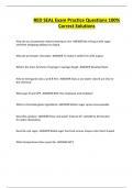 RED SEAL Exam Practice Questions 100&percnt; Correct Solutions