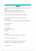 BDOC Maritime Warfare Exam&vert; Questions with Correct Answers &vert; 100&percnt; Pass
