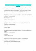 BDOC Maritime Warfare Exam&vert; Questions with Correct Answers &vert; 100&percnt; Pass