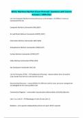 BDOC&colon; Maritime Warfare &lpar;Exam Review&rpar;&vert; Questions with Correct Answers &vert; 100&percnt; Pass