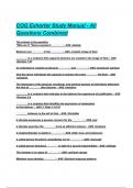 COG Exhorter Study Manual - All Questions Combined with correct Answers 2025&sol;2026&lpar; A&plus; GRADED 100&percnt; VERIFIED&rpar;&period;