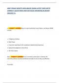 AHIP FRAUD WASTE AND ABUSE EXAM LATEST 2025 WITH  CORRECT QUESTIONS AND DETAILED ANSWERS&sol;ALREADY  GRADED A&plus;