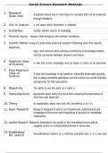 Social Science Research Methods