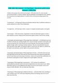 CCBC CRJU 101 module 7-13 Final Exam &vert; Questions with Correct Answers &vert; 100&percnt; Pass