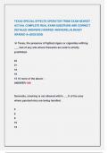 TEXAS SPECIAL EFFECTS OPERATOR TFM06 EXAM NEWEST  ACTUAL COMPLETE REAL EXAM QUESTIONS AND CORRECT  DETAILED ANSWERS &lpar;VERIFIED ANSWERS&rpar; &vert;ALREADY  GRADED A&plus;&lpar;2025&sol;2026&rpar;