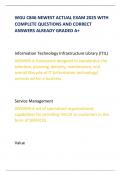 WGU C846 NEWEST ACTUAL EXAM 2025 WITH COMPLETE QUESTIONS AND CORRECT ANSWERS ALREADY GRADED A&plus;