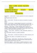 &Tab;New York State Notary Exam&Tab;  &Tab;Comprehensive Study Guide questions and &Tab; &Tab;&Tab;answers&period;&Tab; &Tab;  