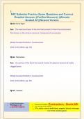 NIC Esthetics Practice Exam Questions and Correct  Detailed Answers &lpar;Verified Answers&rpar; &vert;&vert;Already  Graded A&plus;&vert;&vert;Newest Version