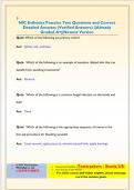 NIC Esthetics   Test Questions and Correct Detailed Answers &lpar;Verified Answers&rpar; &vert;&vert;Already Graded A &vert;&vert;Newest Version